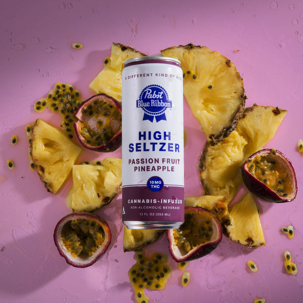 PBR High Seltzer: Passion Fruit Pineapple – PABST LABS, LOS ANGELES, CA